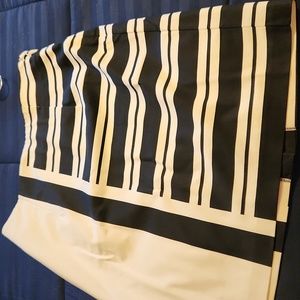 Black and white skirt